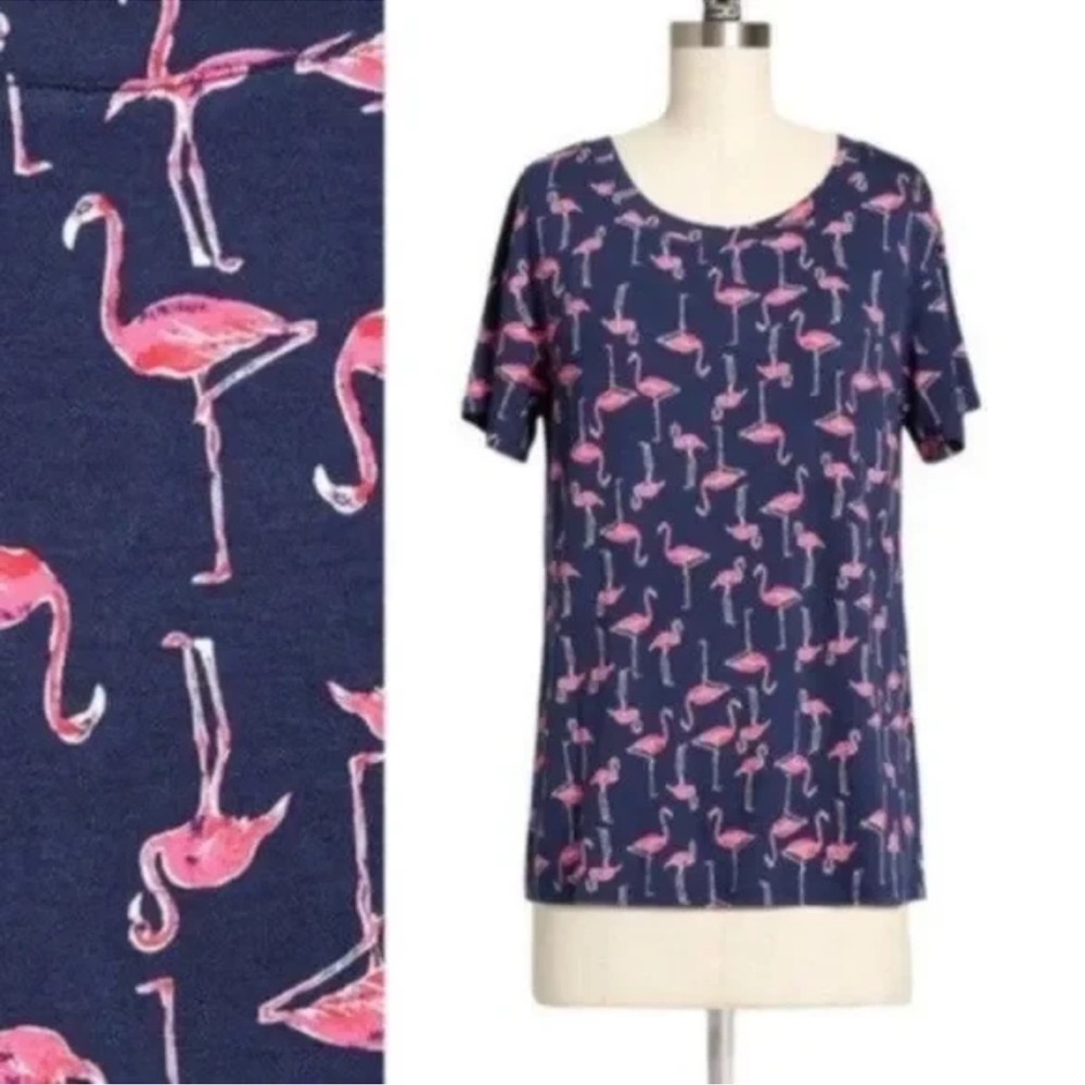 NWOT New ModCloth Flamingos replaced tee S small Anthropologie